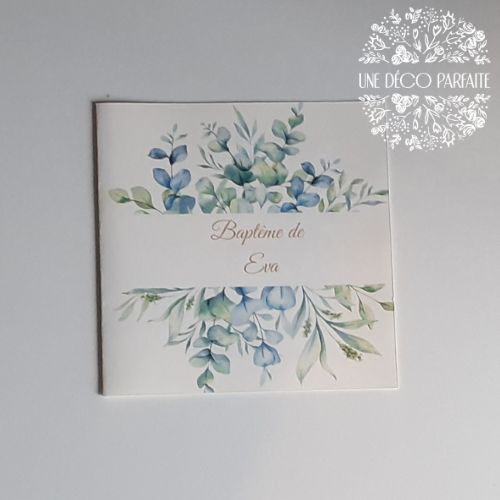 Faire part baptême